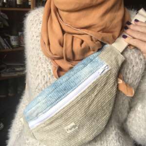 Sac-banane en velours