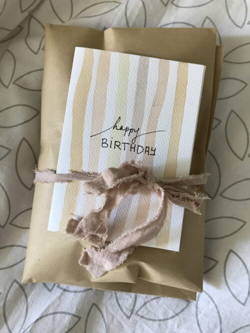 Cartes à offrir en aquarelles végétales
