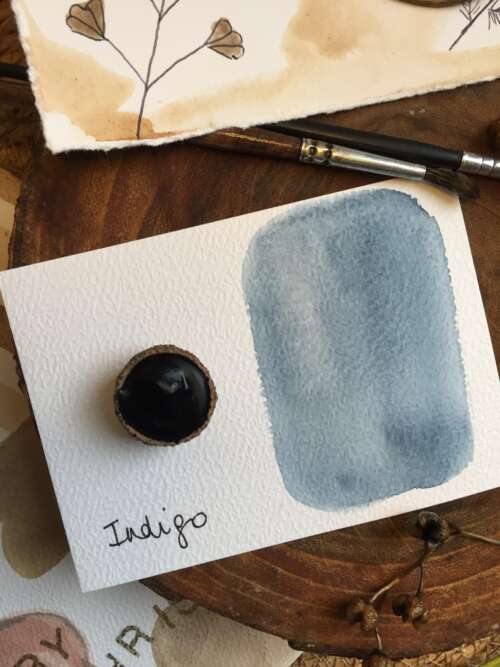 Boîte de 4 demi-godets d'aquarelle végétale – Image 7