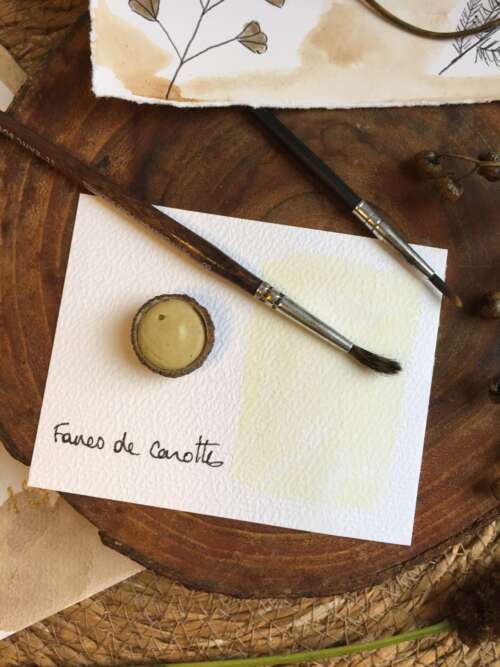 Boîte de 4 demi-godets d'aquarelle végétale – Image 3